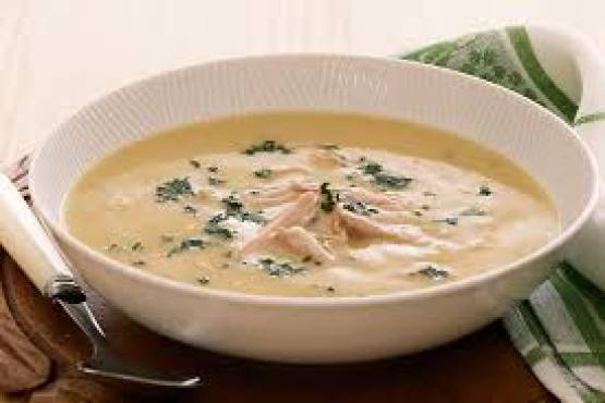 Creamy Chicken Soup, French Style