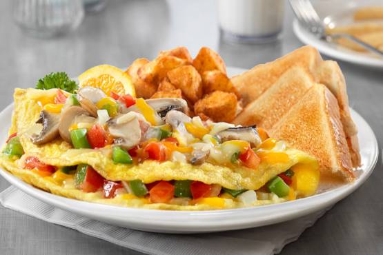 Vegetables  Omelette 