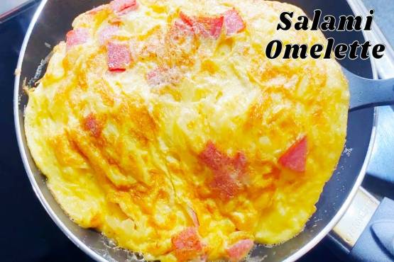 Salami Omelette 