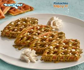 Pistachio Waffle