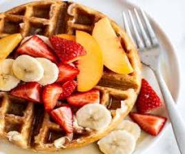 Fruit waffle