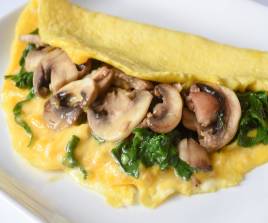 Mushroom Omelette 