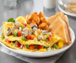 Vegetables  Omelette 